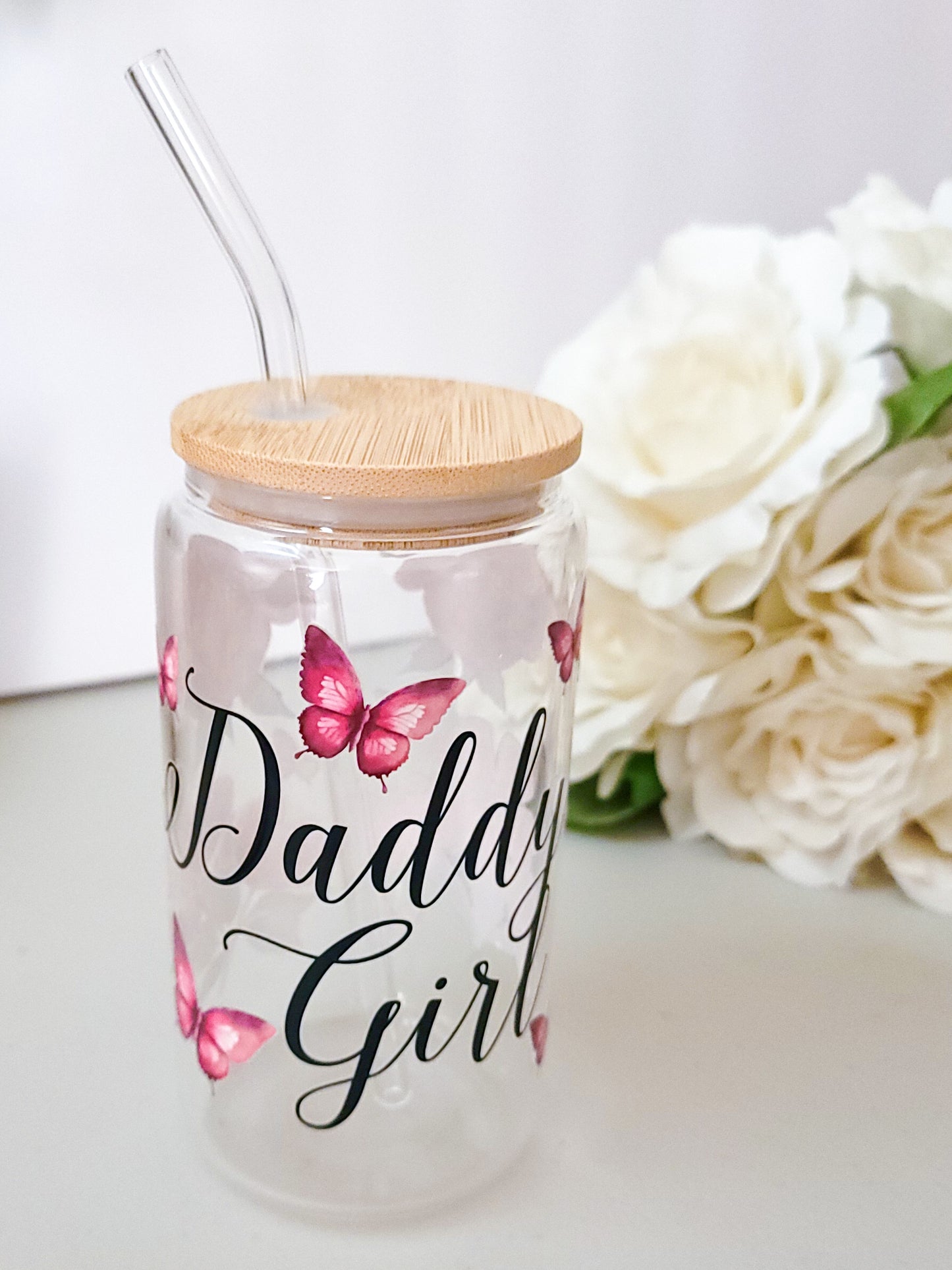 Floral "Daddy's Girl" Cup