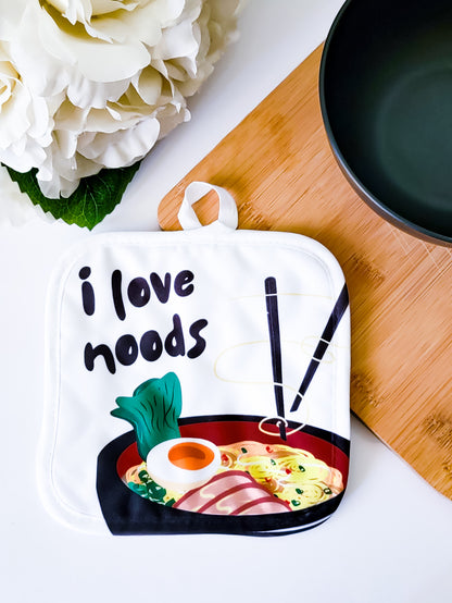 I love noods Pot Holder