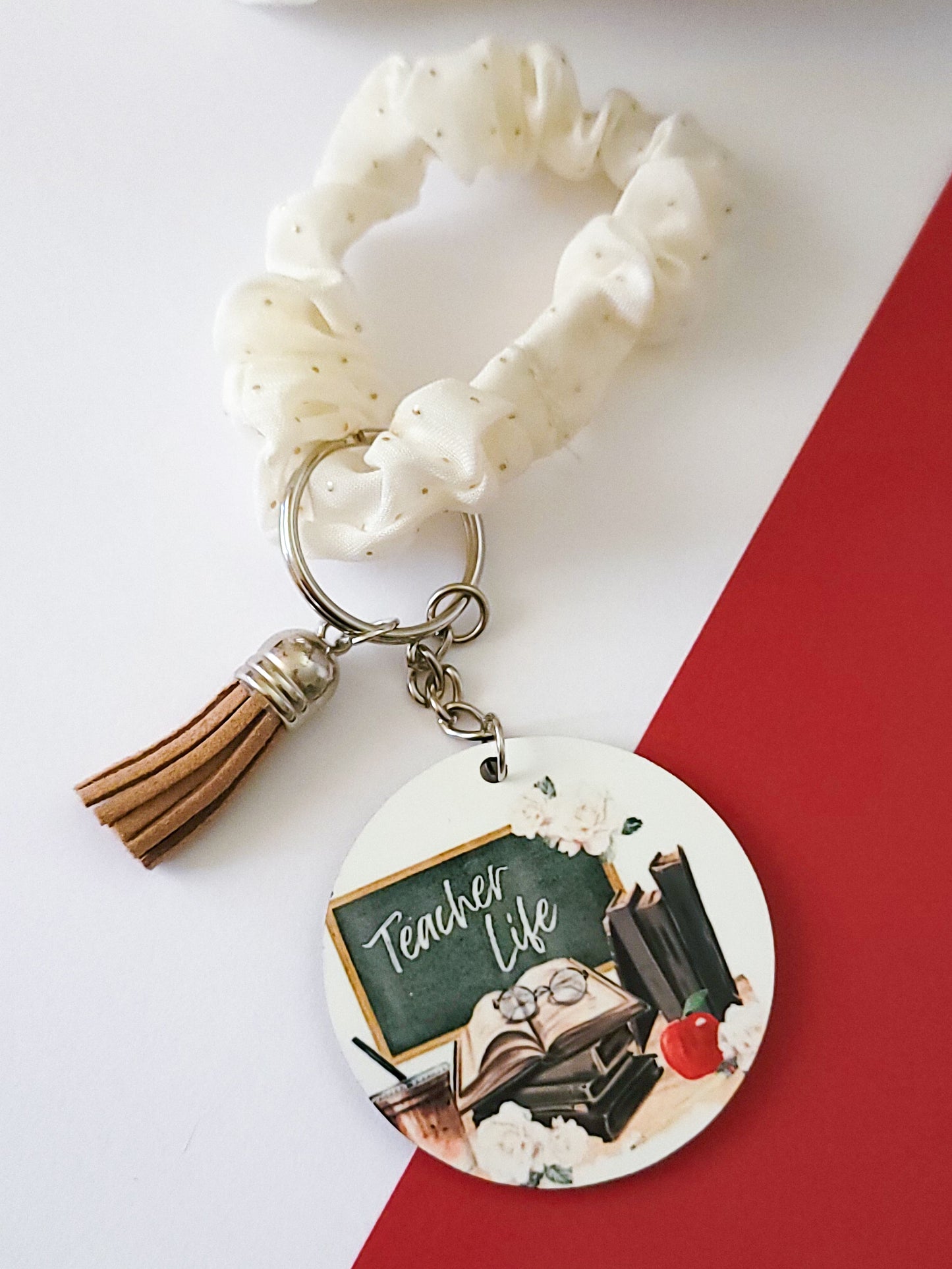 Teacher Life Wristlet/Keychain