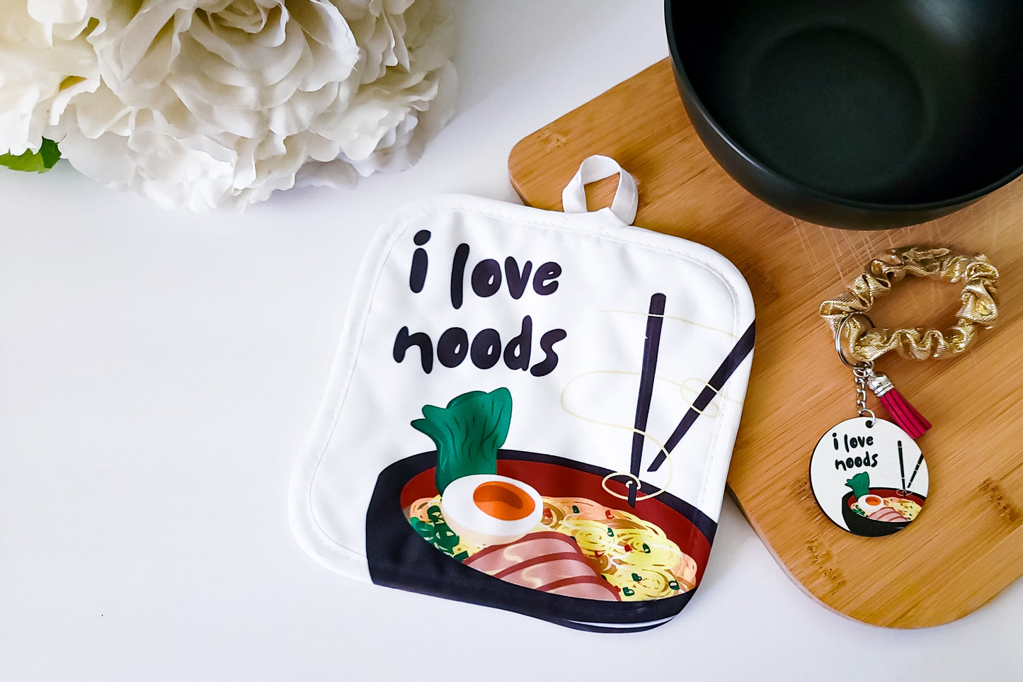 I love noods Pot Holder