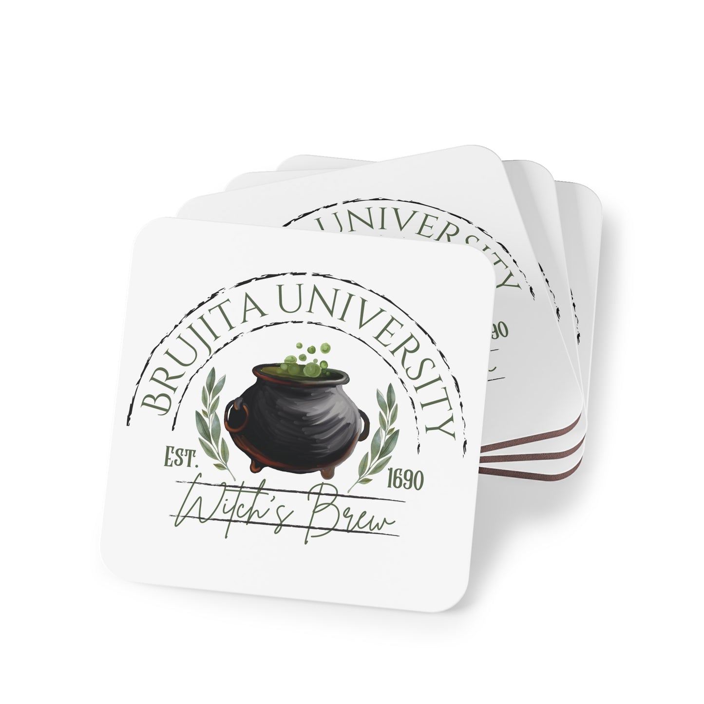 Brujita University Coasters