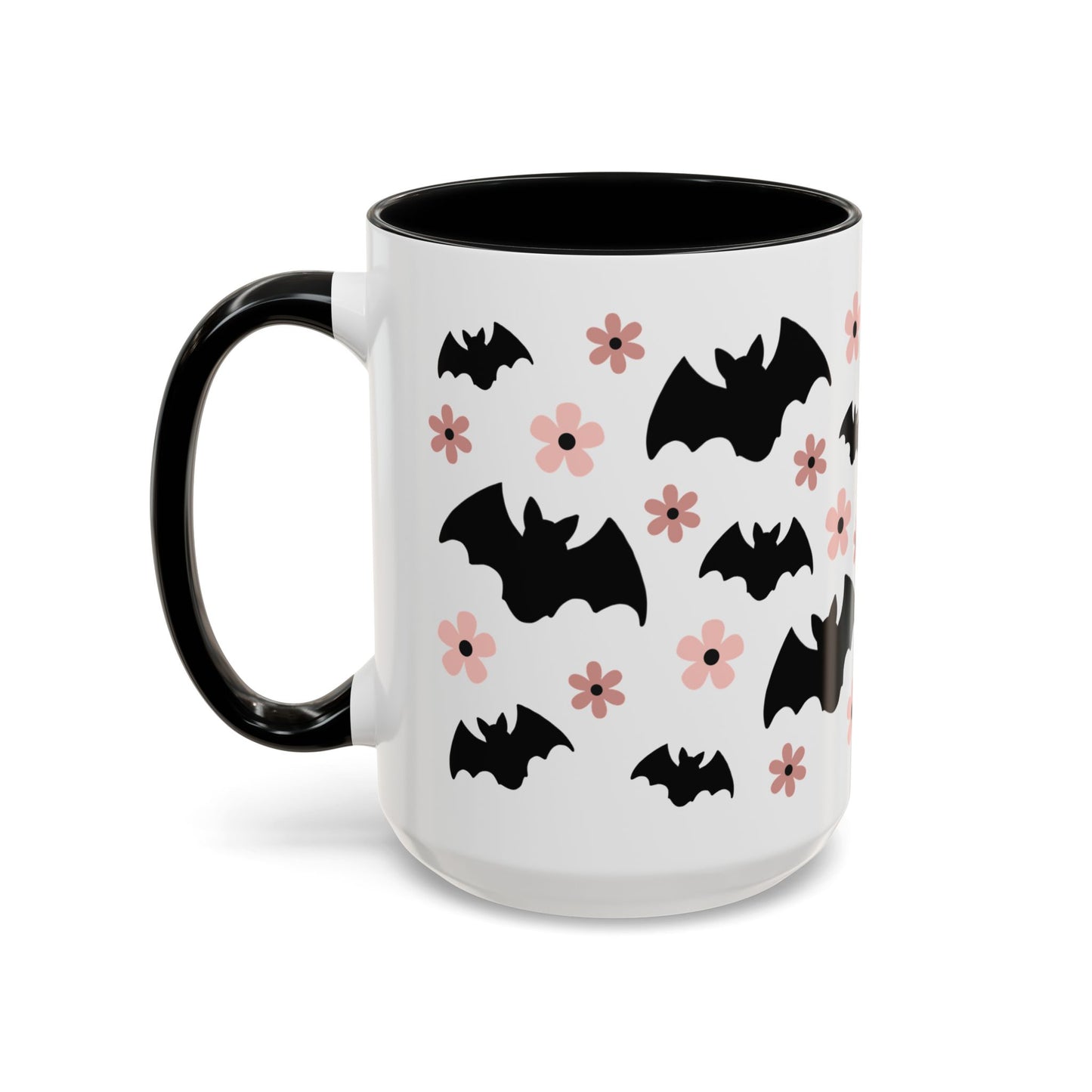 Retro Bats Coffee Mug, 15oz