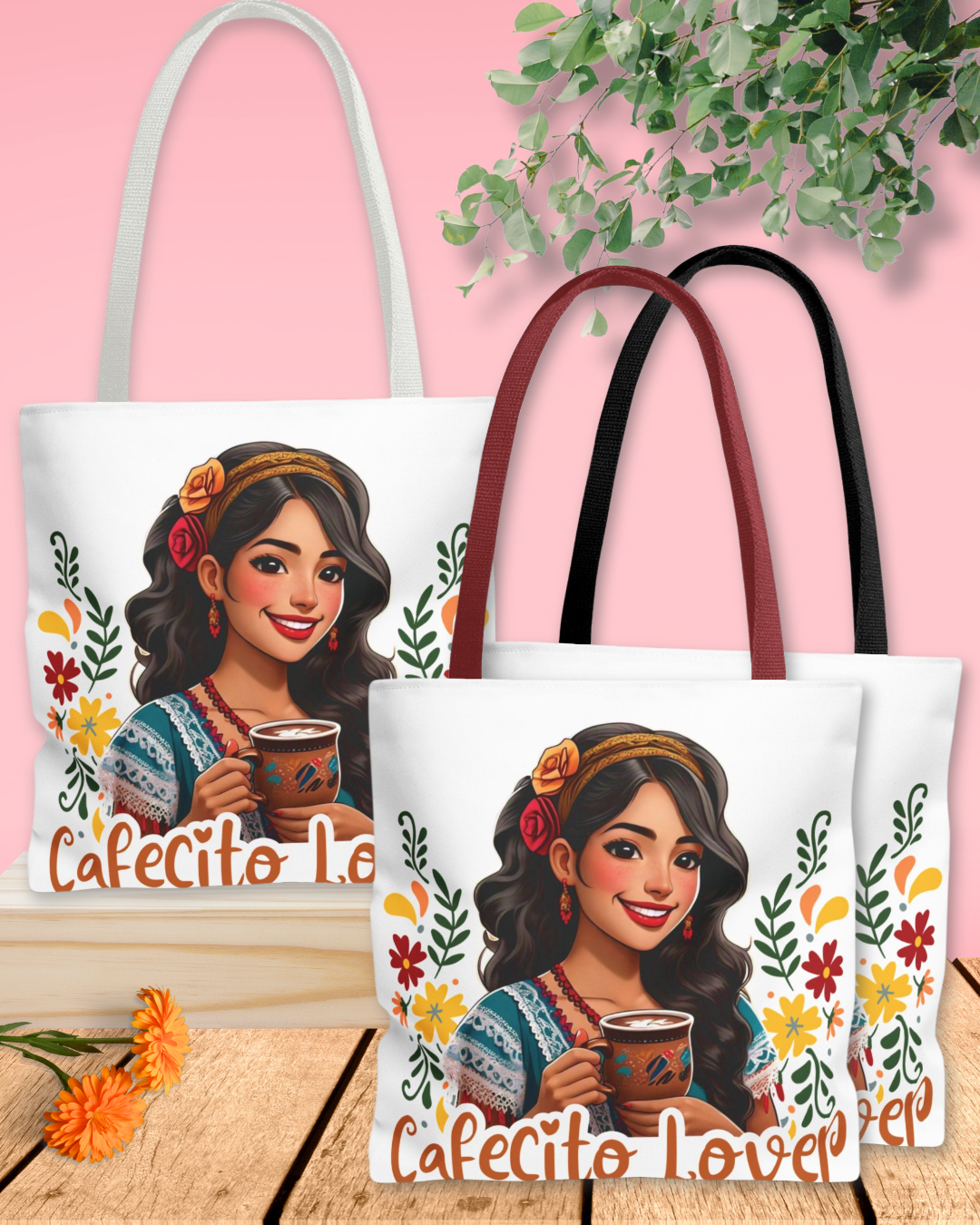 'Cafesito Lover' Tote Bag